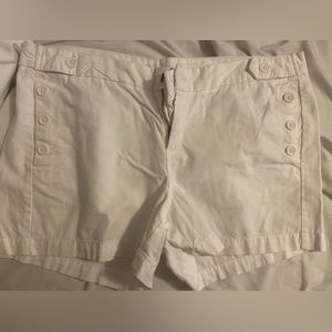 White shorts size large